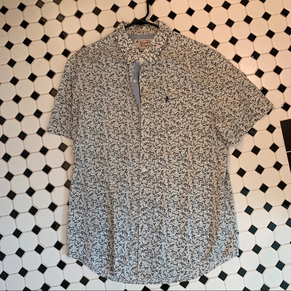 Men’s short sleeve button up
